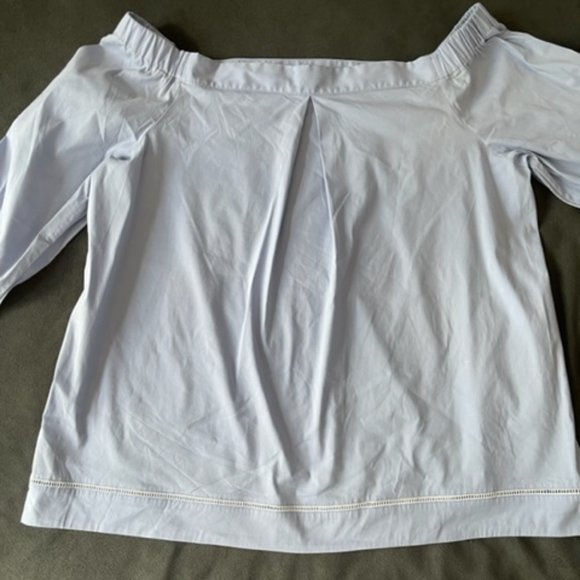 Theory Off the shoulder mid sleeve top - Picture 2 of 4